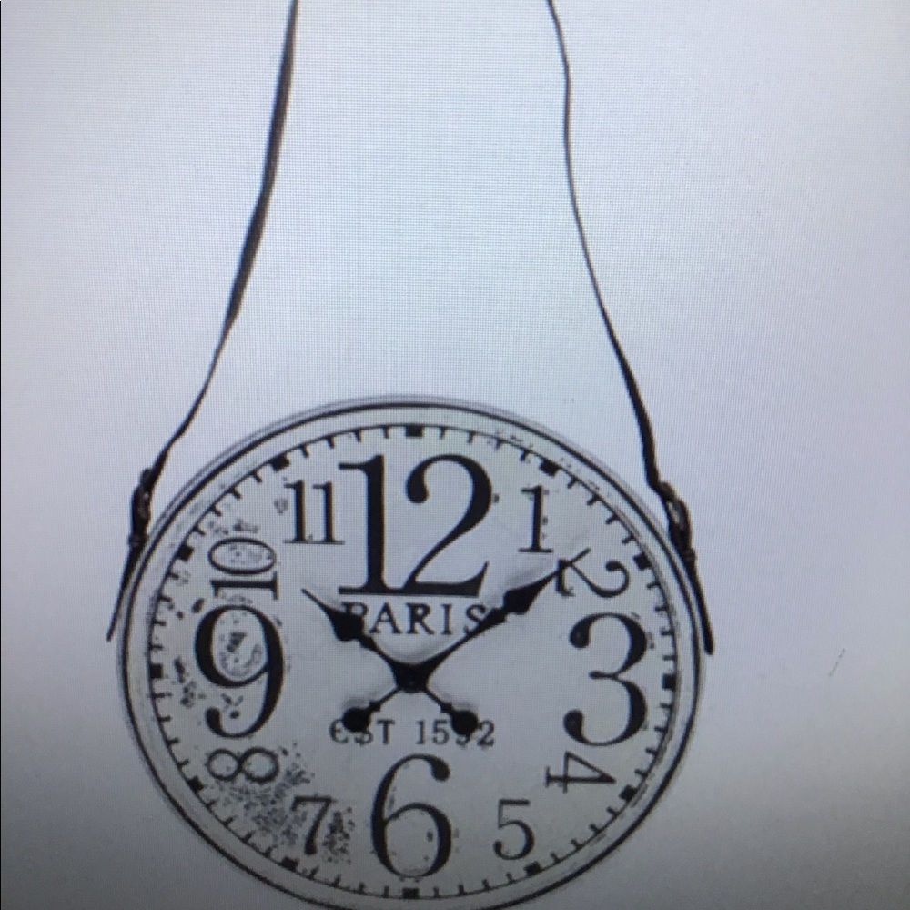 PARISIAN RUSTIC CLOCK